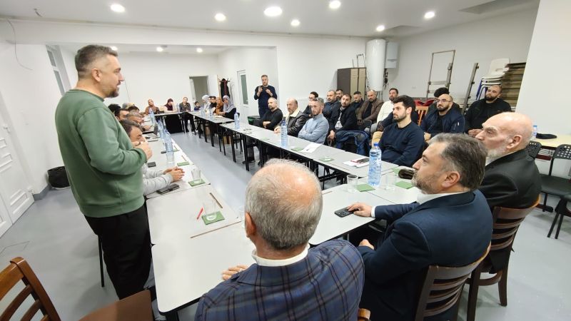 Belçika İslam Federasyonu Quaregnon Şubesi'nin açılışını Gerçekleştirdi